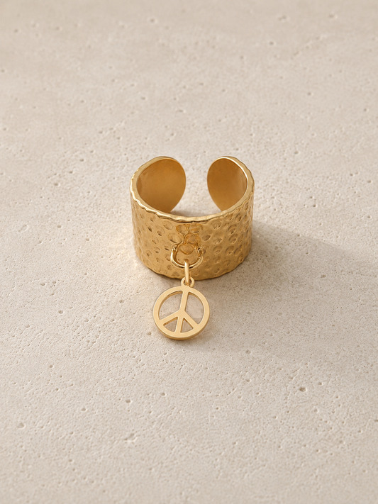 Bague Peace & Love