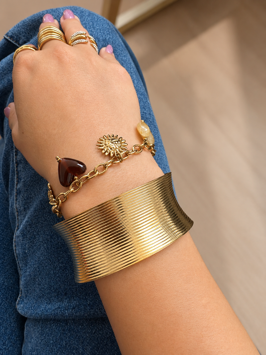 Bracelet manchette Cléopâtre